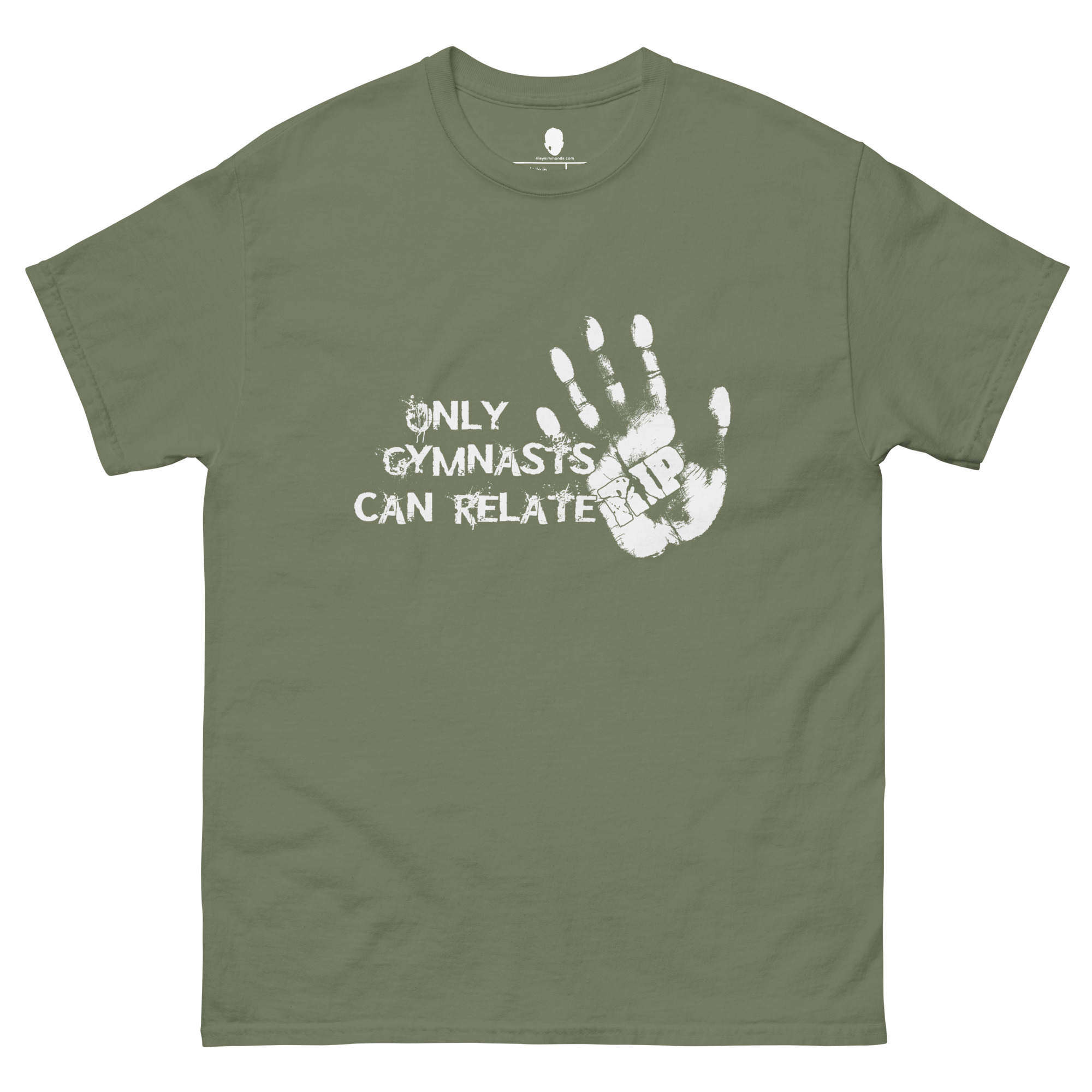 mens-classic-tee-military-green-front-65428d318ac47.jpg